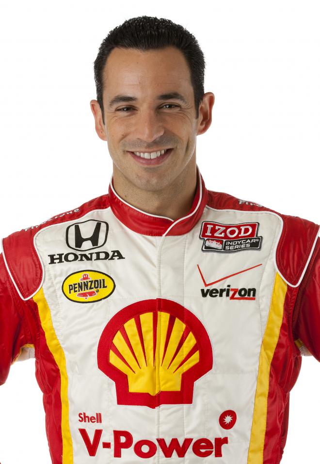who does helio castroneves drive for