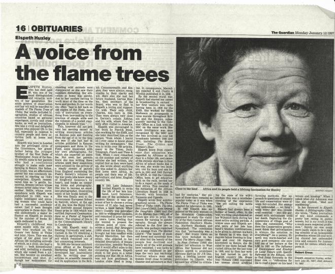 Elspeth Huxley Net Worth 2023 Wiki Bio, Married, Dating, Family